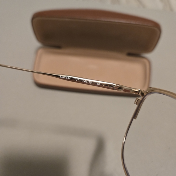 Longchamp Gold Glasses with Brown Case - Picture 4 of 4